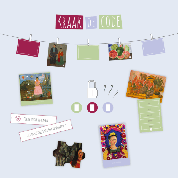 Kraak de code: Frida Kahlo (Escaperoom) - Afbeelding 2